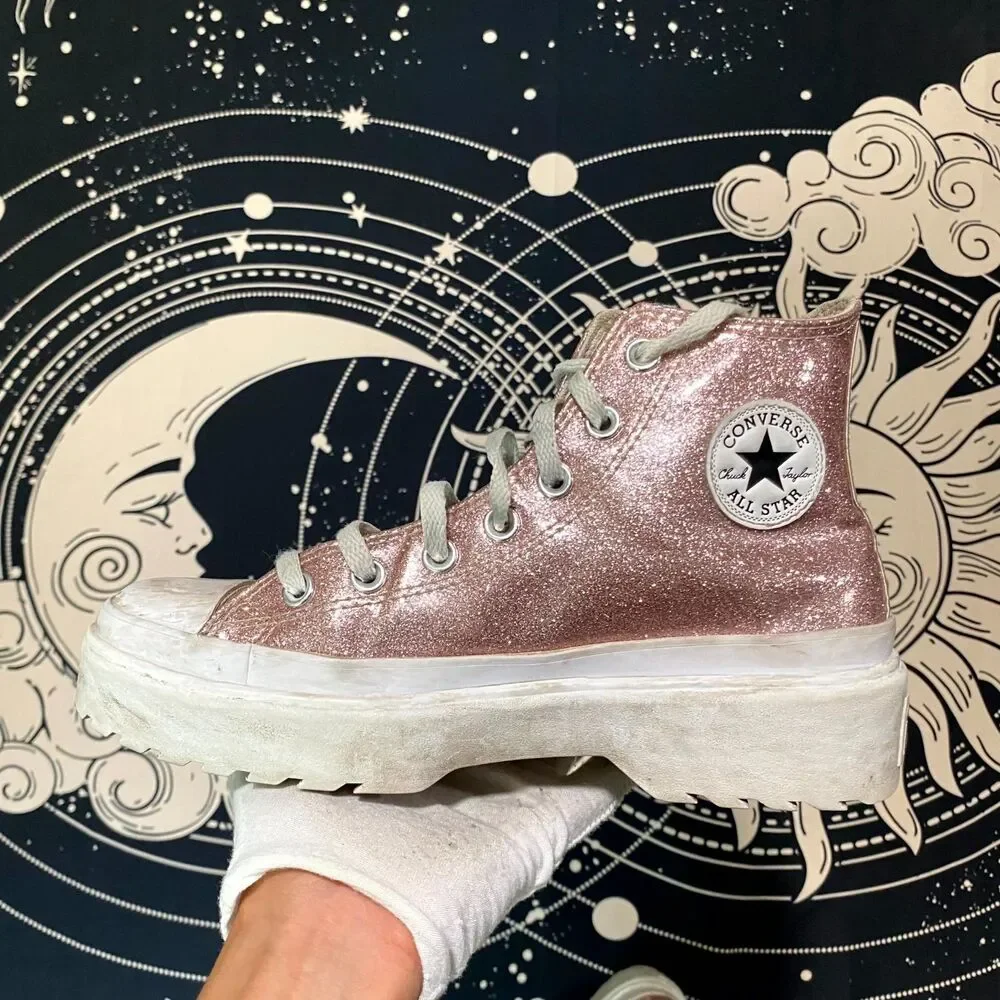 Converse Chuck Taylor All Star A08418C Athletic Sneaker Girls 5.5 Pink Synthetic